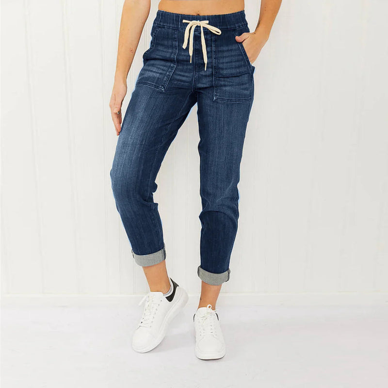 Jeans Taille Haute Femme