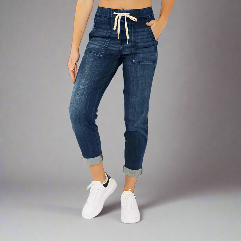 Jeans Taille Haute Femme