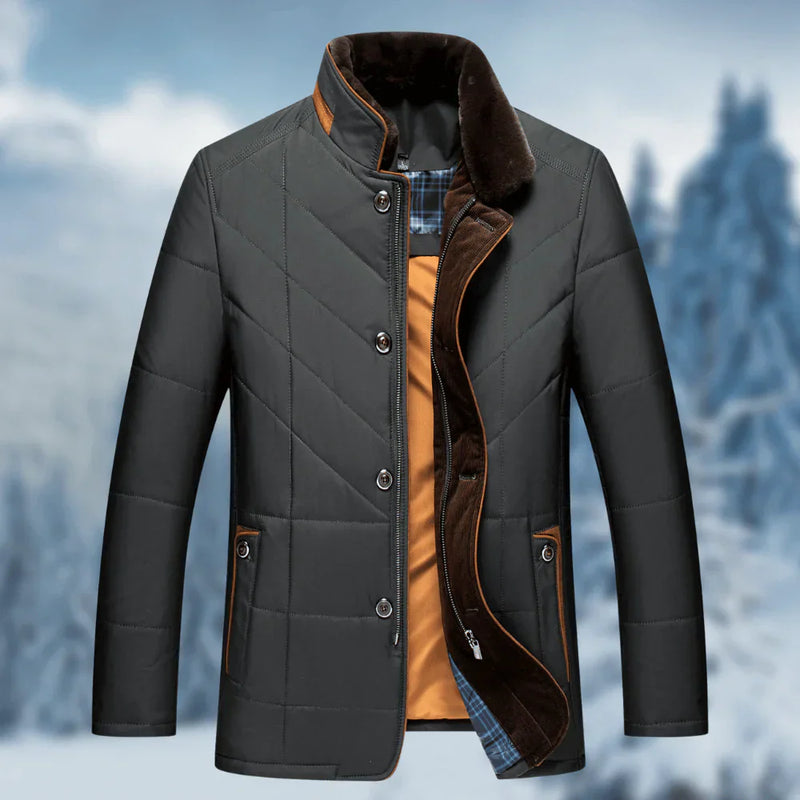 Manteau d'hiver élégant et confortable pour les journées froides