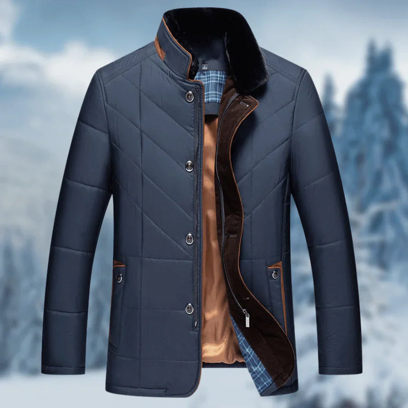 Manteau d'hiver élégant et confortable pour les journées froides