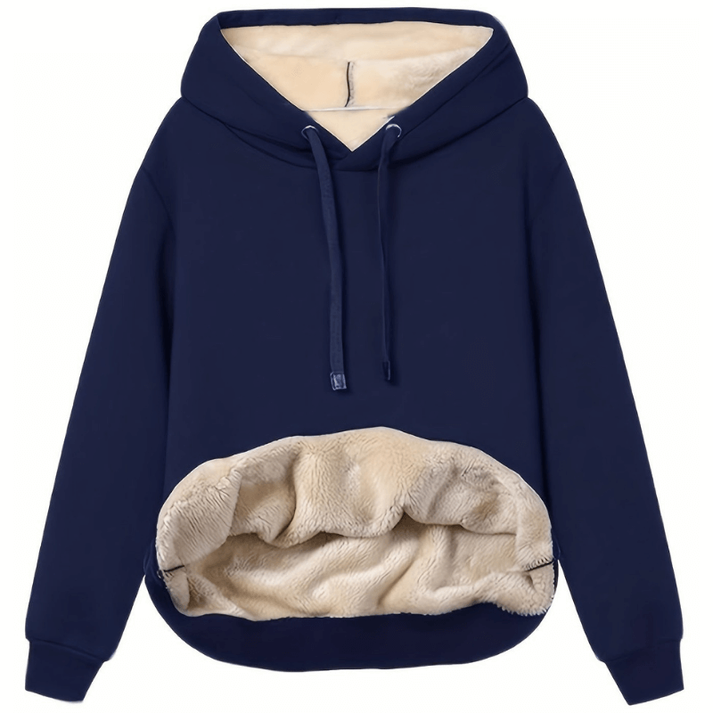 Hoodie réversible en microfibre doux et pratique