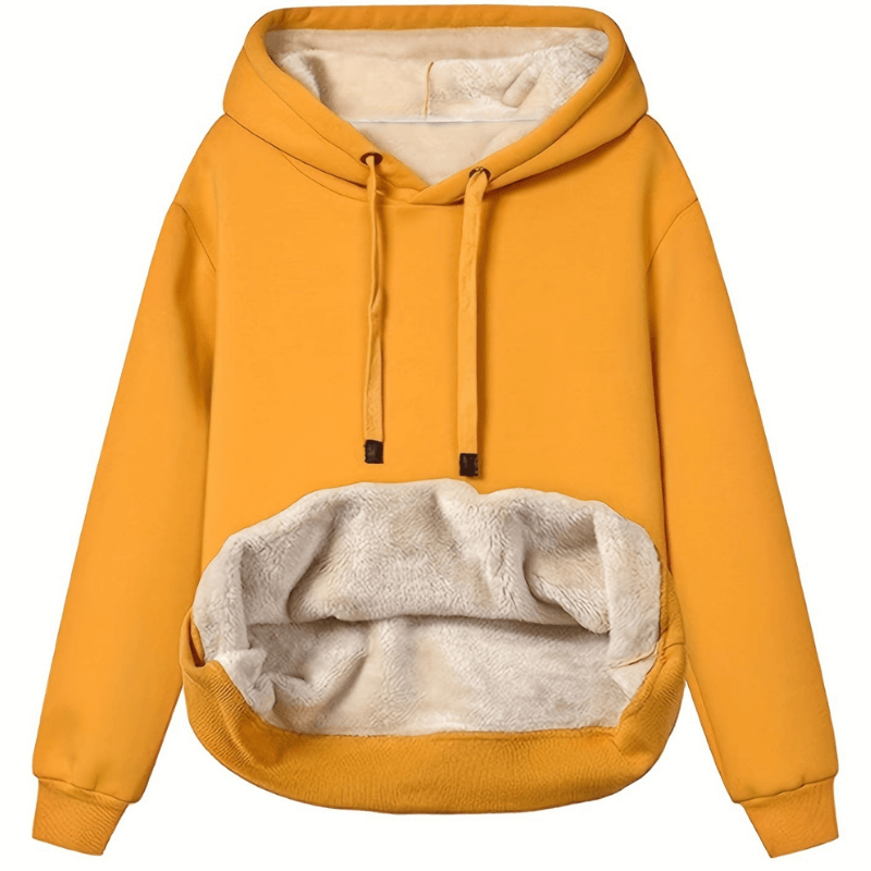 Hoodie réversible en microfibre doux et pratique