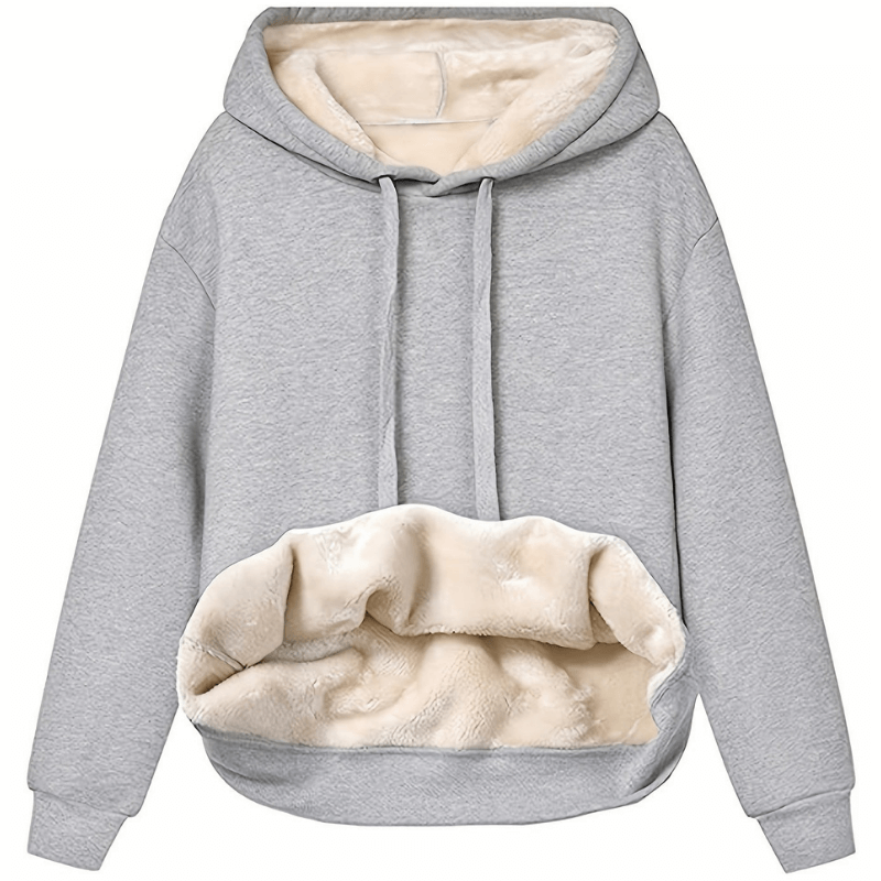 Hoodie réversible en microfibre doux et pratique