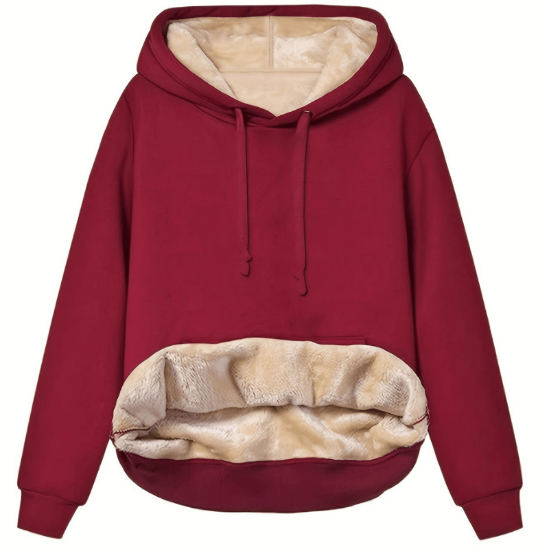 Hoodie réversible en microfibre doux et pratique