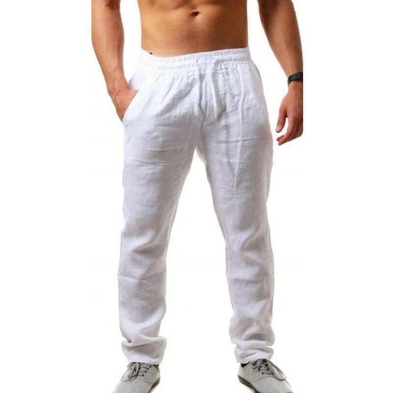 Stylish and Comfortable Linen Pants for Men - Perfect for Summer