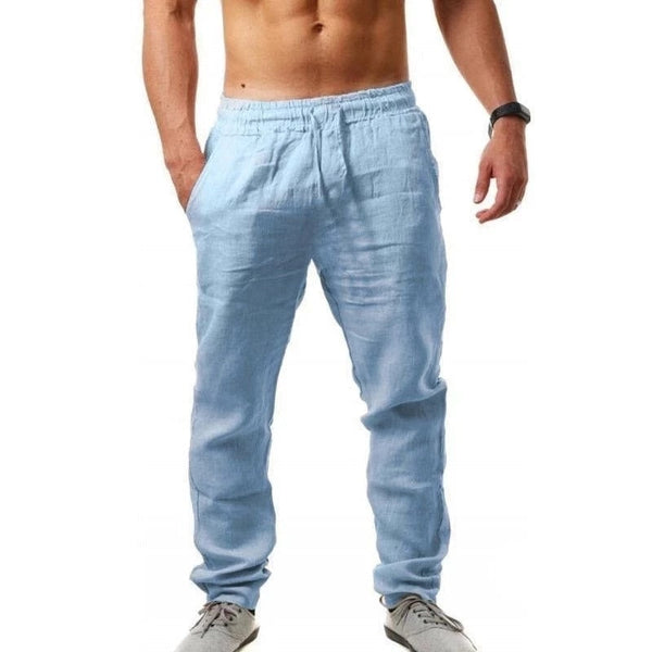 Stylish and Comfortable Linen Pants for Men - Perfect for Summer