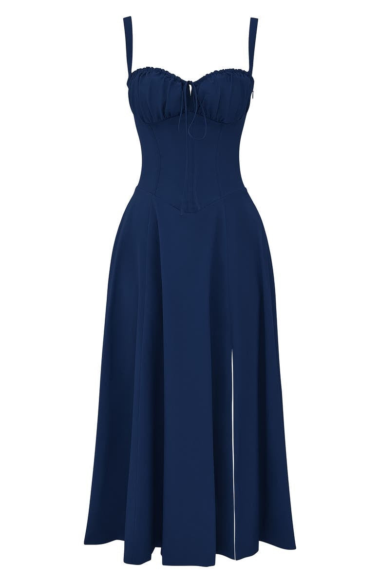 Robe élégante à taille marquée pour un look chic et intemporel