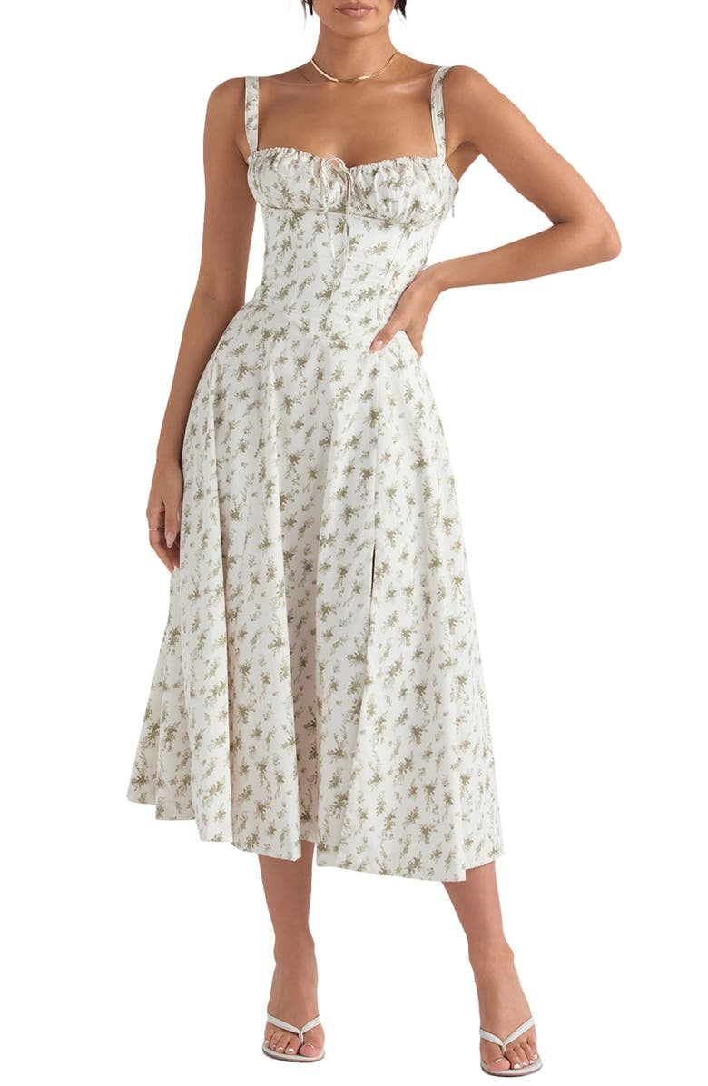 Robe élégante à taille marquée pour un look chic et intemporel