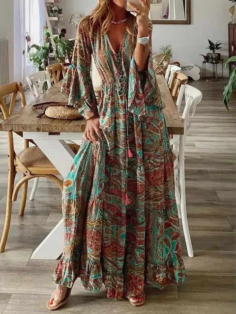 SARIAH | Robe Longue Confortable