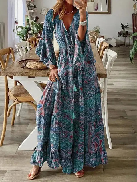 SARIAH | Robe Longue Confortable