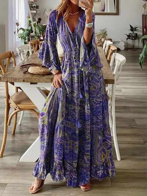 SARIAH | Robe Longue Confortable