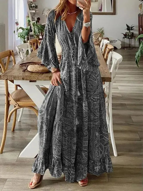 SARIAH | Robe Longue Confortable