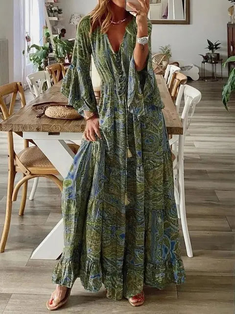SARIAH | Robe Longue Confortable