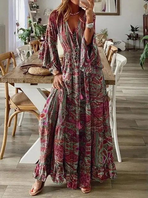 SARIAH | Robe Longue Confortable