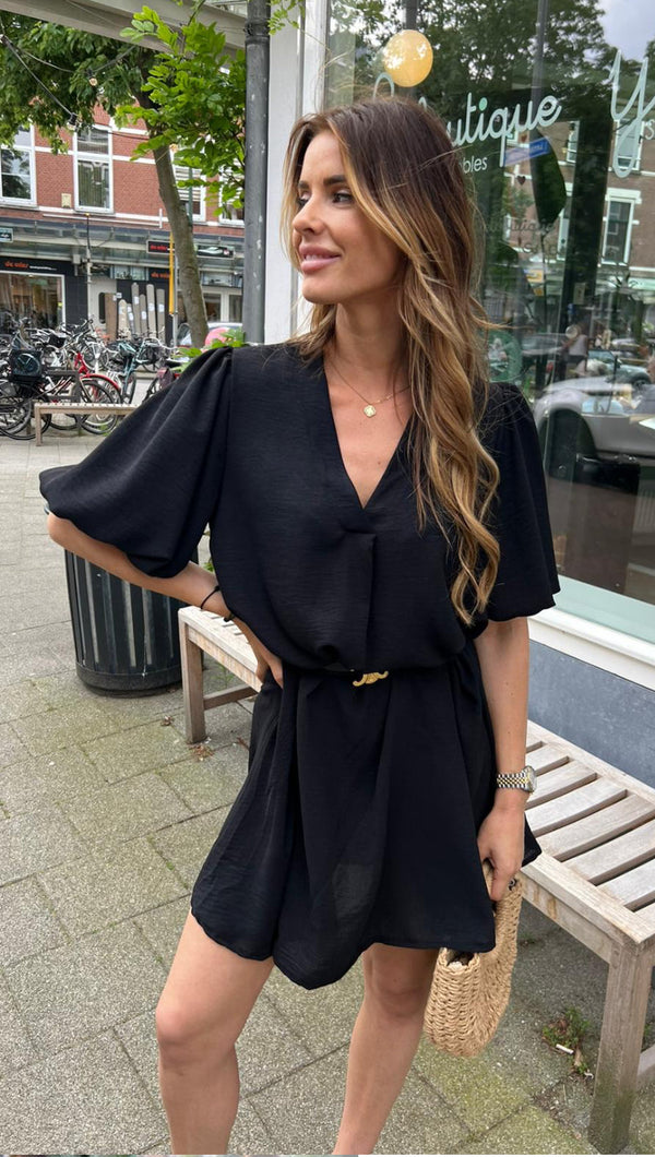 Robe à Manches Bouffantes Élégante et Confortable pour Toutes les Occasions