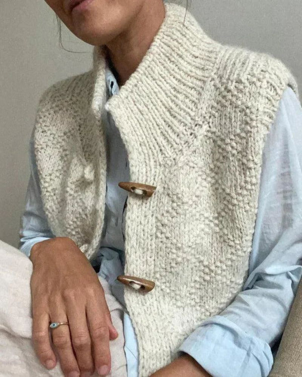 Cardigan sans manches élégant et confortable pour toutes les occasions