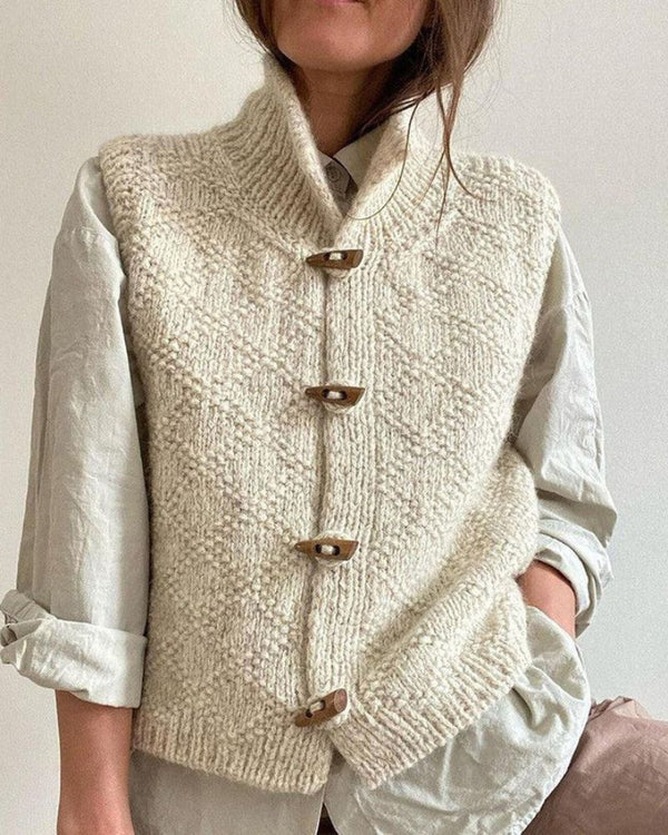 Cardigan sans manches élégant et confortable pour toutes les occasions