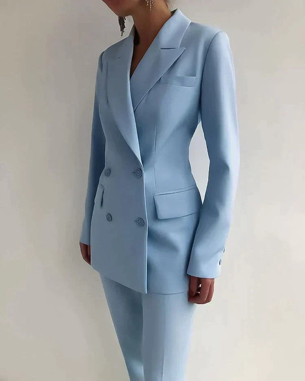 Blazer Élégant et Pantalon Confortable pour Tous les Jours