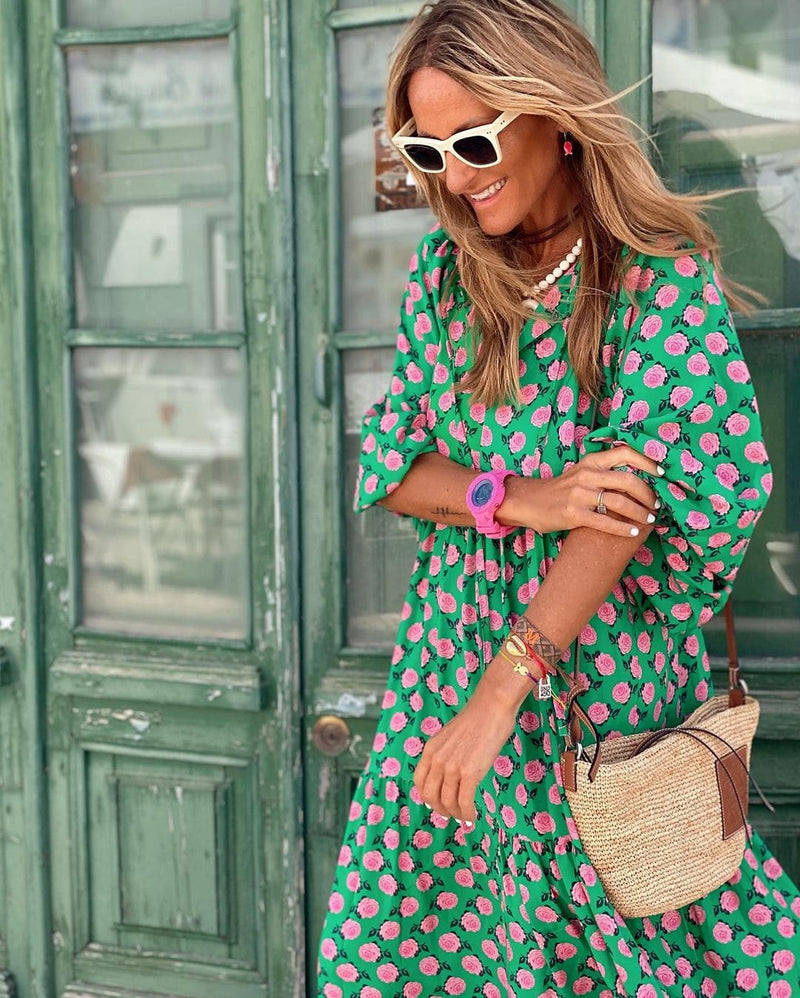 Robe de Printemps Élégante