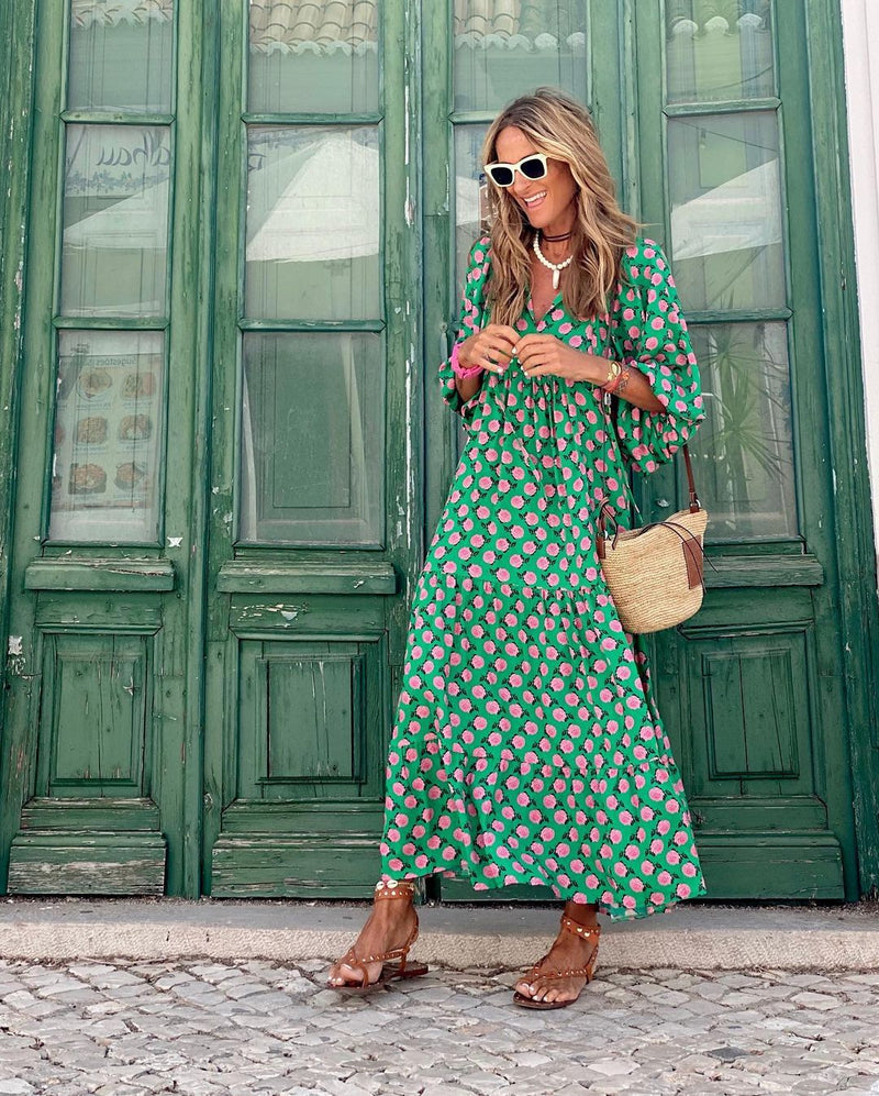 Robe de Printemps Élégante