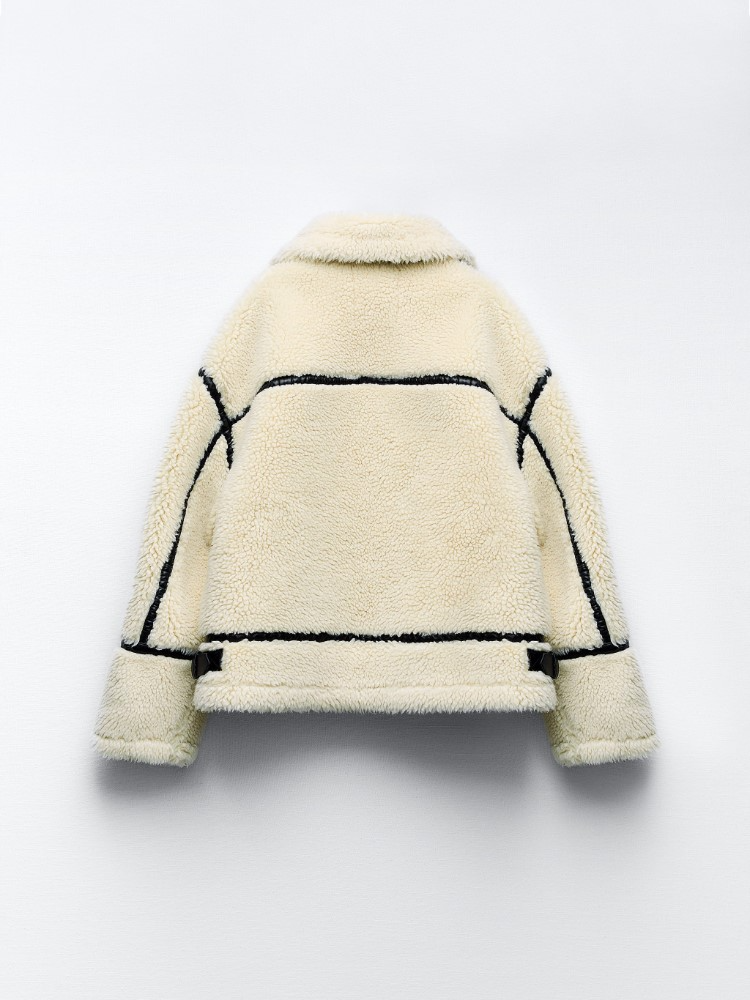 Manteau en peluche élégant et confortable pour chaque occasion