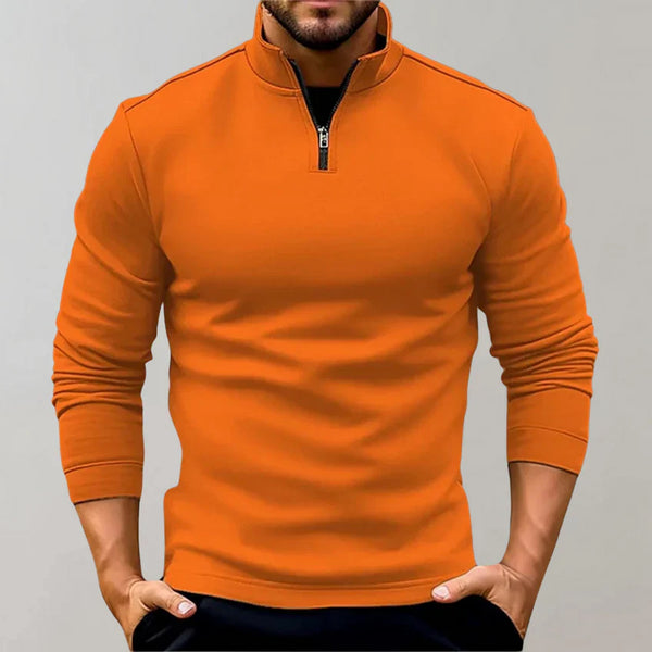 Sweatshirt demi-zip élégant et confortable pour chaque jour