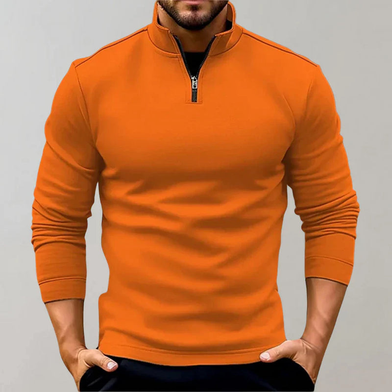 Sweatshirt demi-zip élégant et confortable pour chaque jour