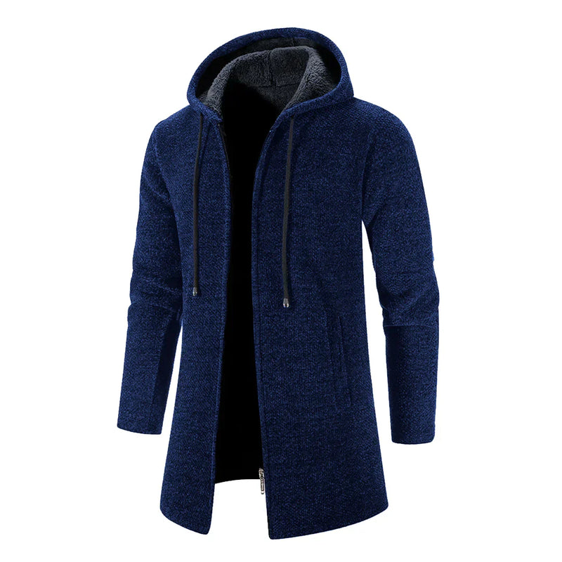 Veste à capuche en coton premium pour homme, confortable et stylée