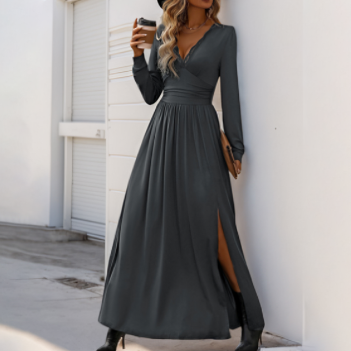 Maxi Robe Élégante avec Fente