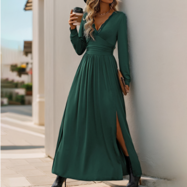 Maxi Robe Élégante avec Fente