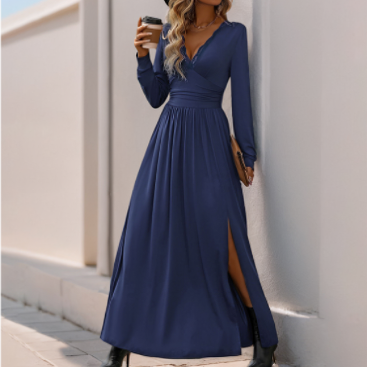 Maxi Robe Élégante avec Fente