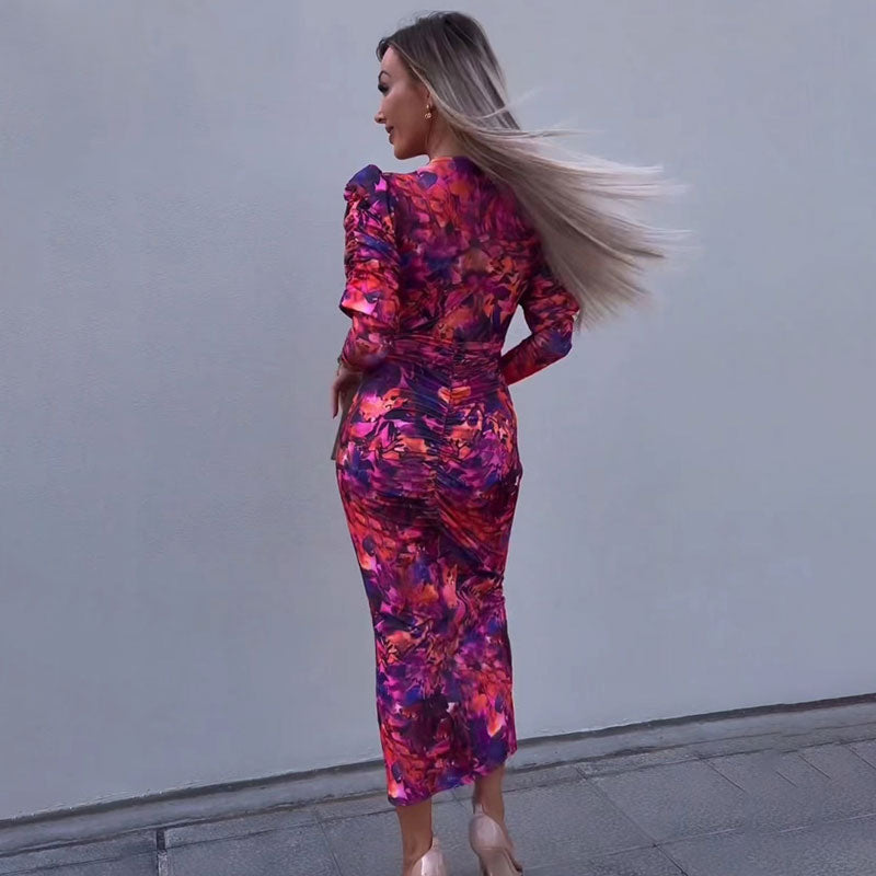 Robe Maxi Colorée