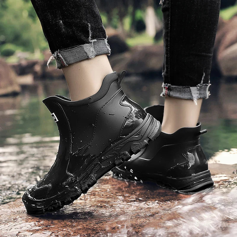 Bottes de pluie imperméables et antidérapantes pour un confort optimal