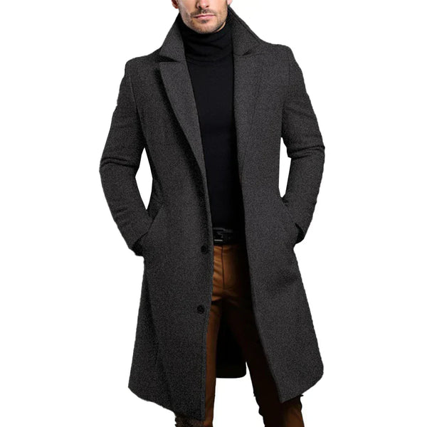 Manteau élégant en laine haut de gamme pour un style intemporel