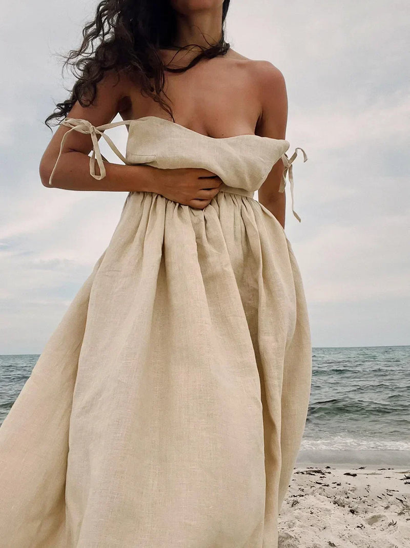 Robe d'Été Élégante et Luxe