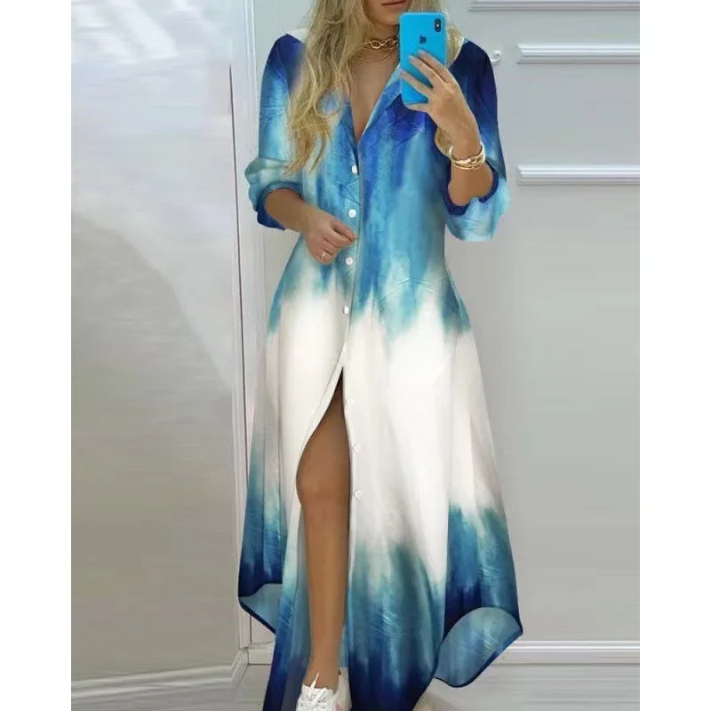 Robe Maxi Bohème Imprimée