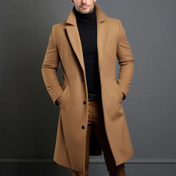 Manteau élégant en laine haut de gamme pour un style intemporel