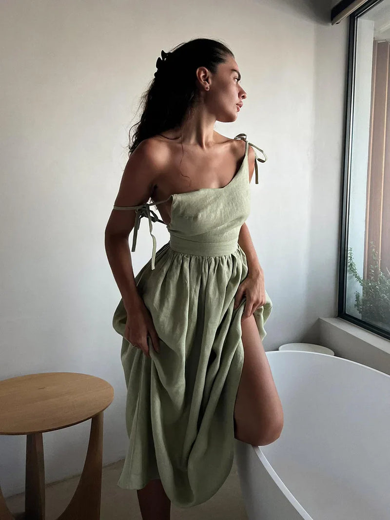 Robe d'Été Élégante et Luxe