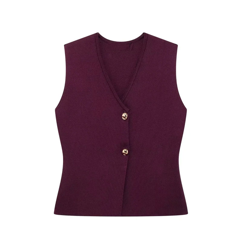 Gilet Femme Élégant