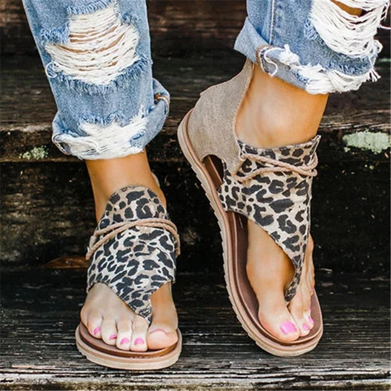 Sandales Léopard – Tendance et Confortables