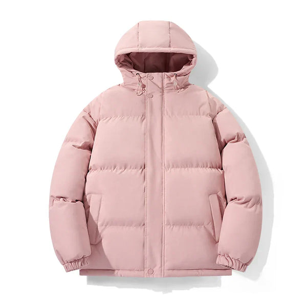 Manteau classique et chaud avec capuche pour l'hiver