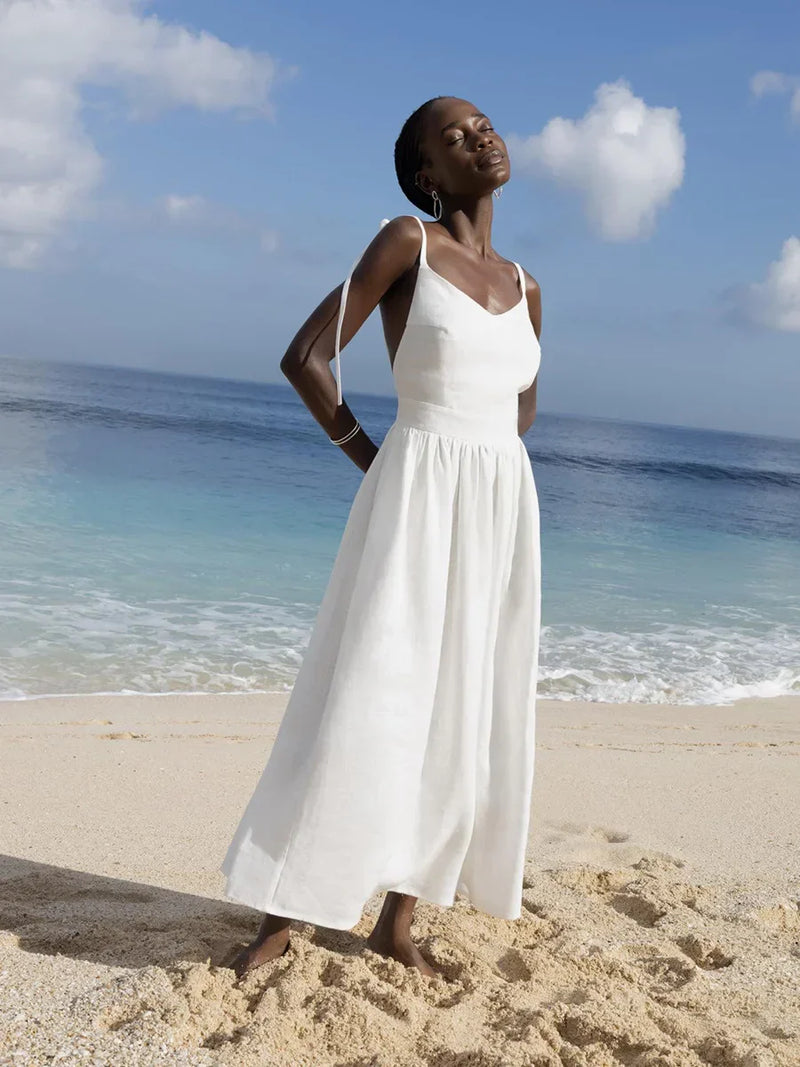 Robe d'Été Élégante et Luxe