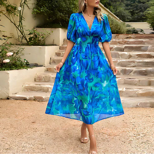 Robe MIDI Élégante pour Femmes
