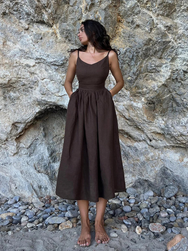 Robe d'Été Élégante et Luxe
