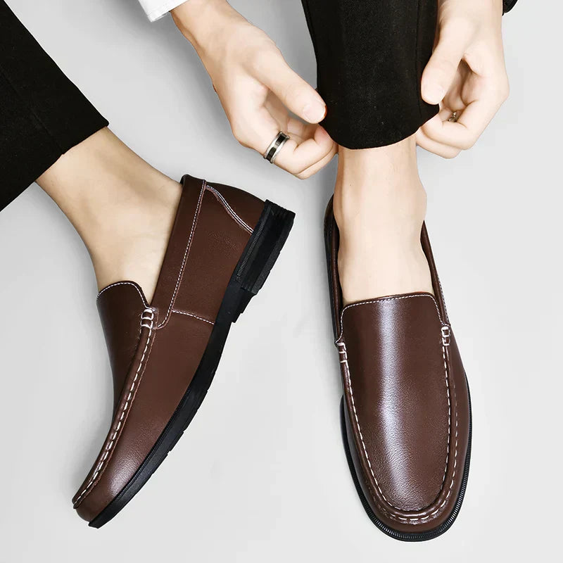 Mocassins en cuir élégants et confortables pour tous les jours