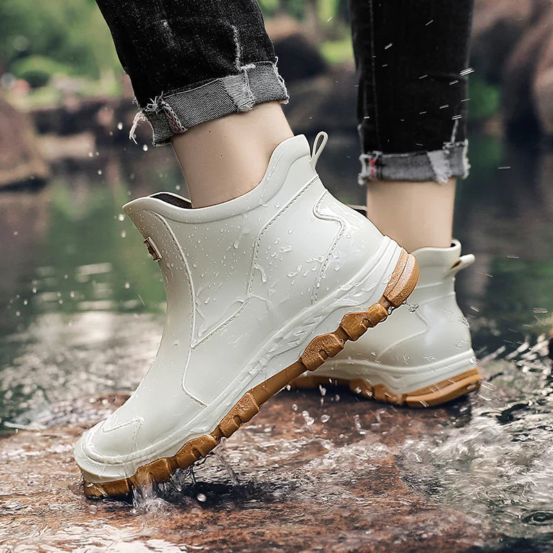 Bottes de pluie imperméables et antidérapantes pour un confort optimal