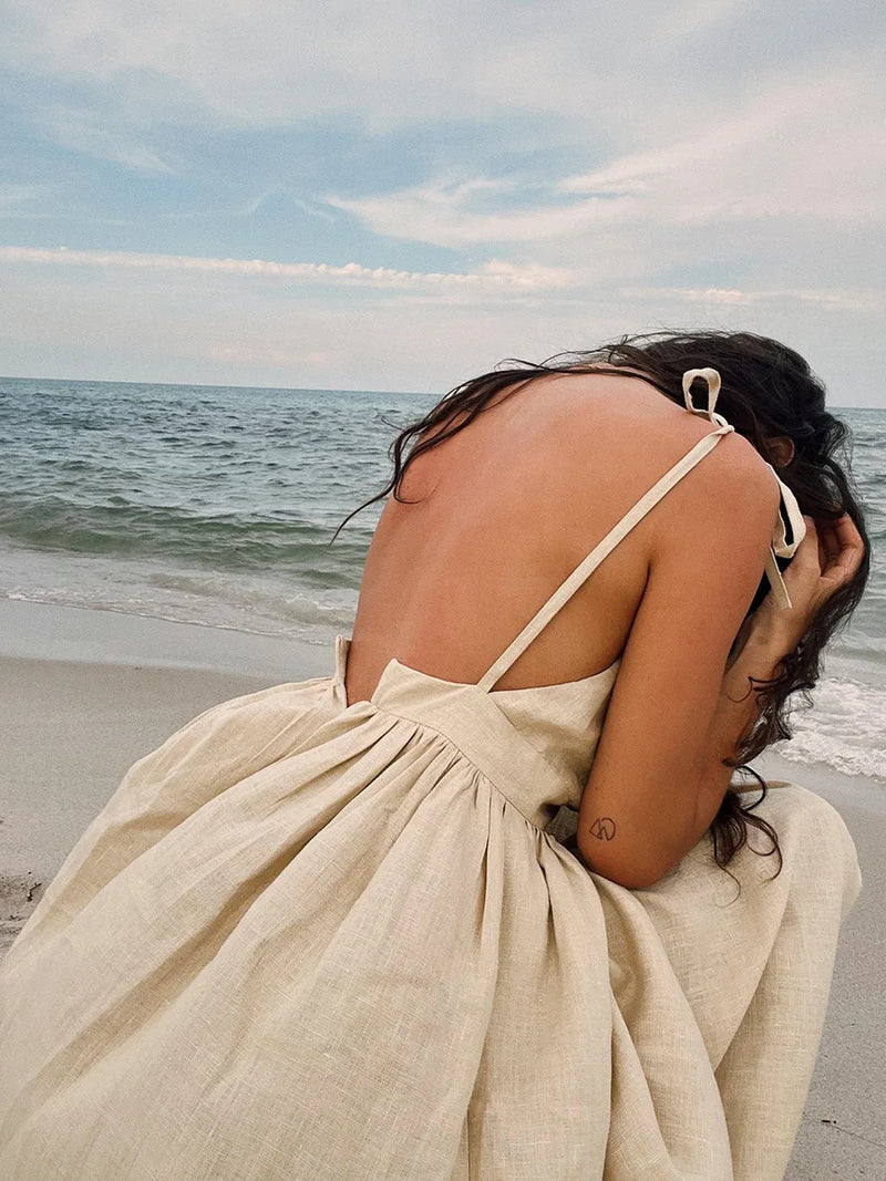 Robe d'Été Élégante et Luxe
