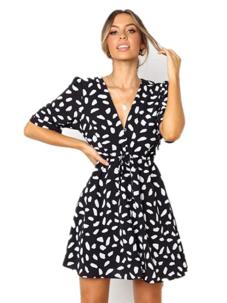 Robe d'été confortable et élégante pour un look décontracté