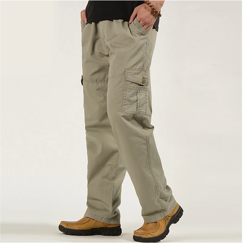 Pantalon cargo fonctionnel avec poches pratiques