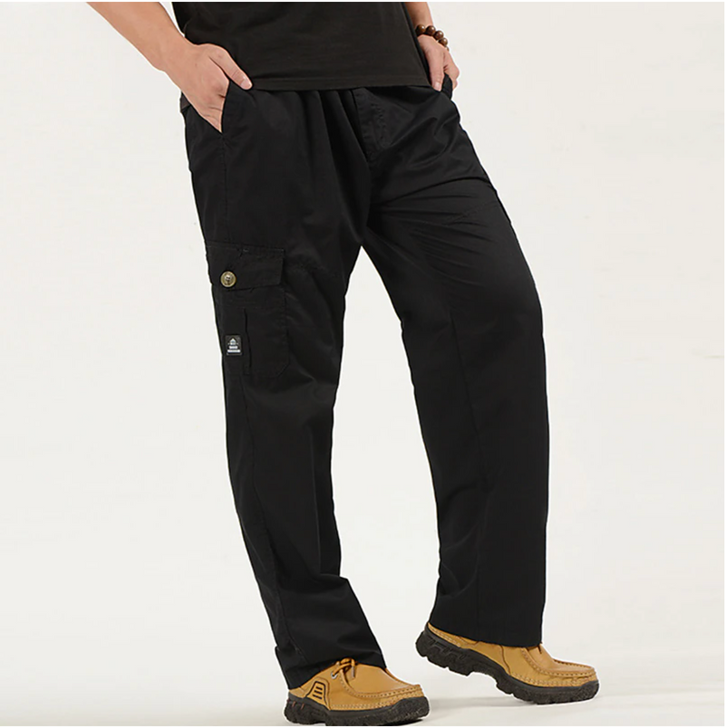 Pantalon cargo fonctionnel avec poches pratiques